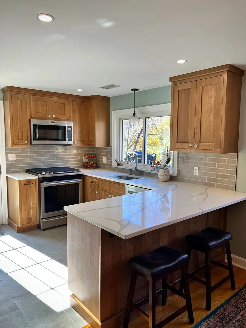 Traditional Transitional Kitchen Remodel in Deep River, CT by Pondside Kitchens and Hearth project photo