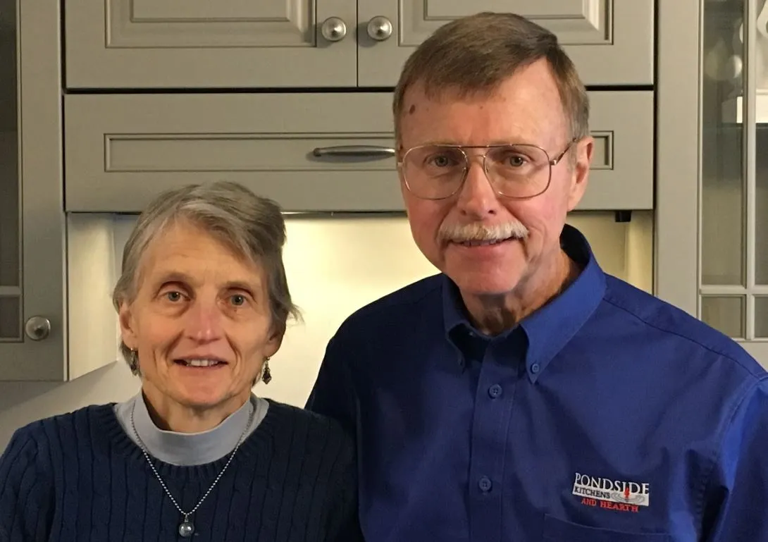 Karen and Stephen Bradley, owners of Pondside Kitchens and Hearth